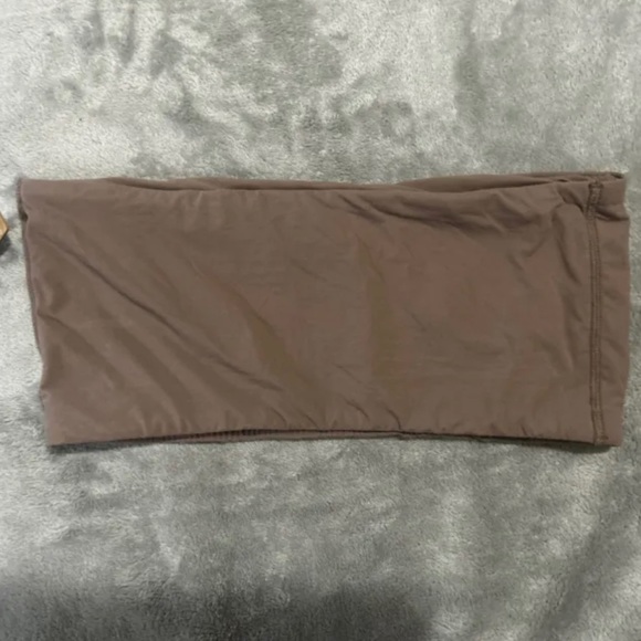 SKIMS Women's Fits Everybody Bandeau Bralette in Umber Size M BR-BND-2026 NWT - Picture 4 of 6